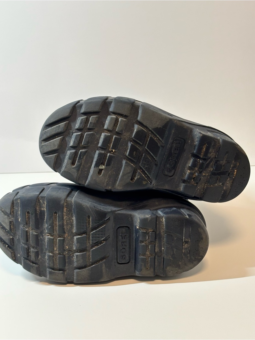 Sorel Navy Blue Kids Winter Snow Boots - Picture 3 of 4